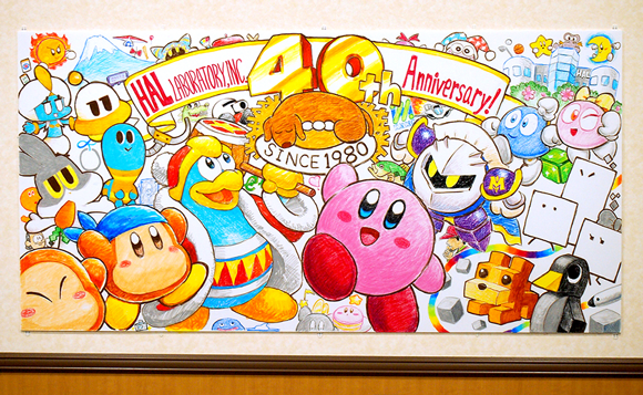 みんなで40周年記念イラストを描きました ハル研究所