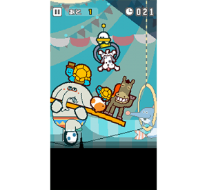 『はたらくUFO』ゲーム画面