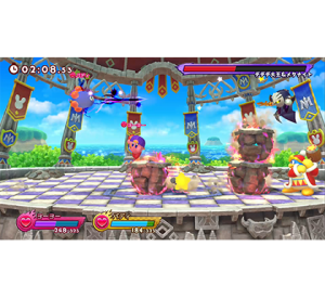 『カービィファイターズ2』ゲーム画面
