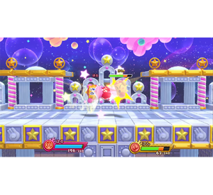 『カービィファイターズ2』ゲーム画面