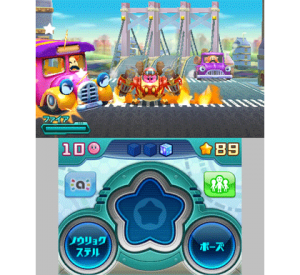 『星のカービィ　ロボボプラネット』ゲーム画面