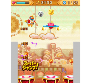 『デデデ大王のデデデでデンＺ』ゲーム画面