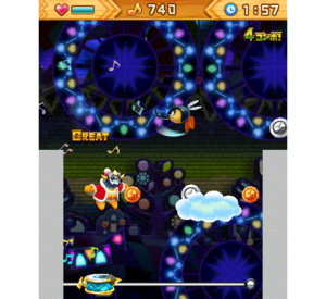 『デデデ大王のデデデでデンＺ』ゲーム画面