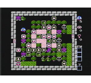 『エッガーランド　迷宮の復活』ゲーム画面