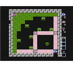 『エッガーランド　迷宮の復活』ゲーム画面