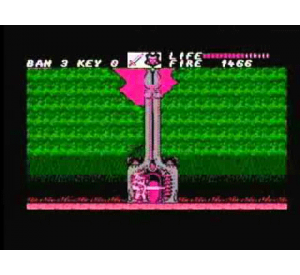 『ファイヤー・バム』ゲーム画面