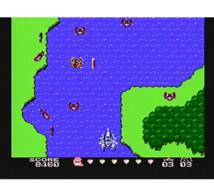 『ガルフォース　ETERNAL STORY』ゲーム画面