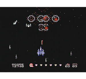 『ガルフォース　ETERNAL STORY』ゲーム画面