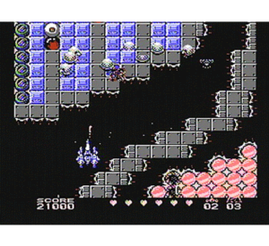 『ガルフォース　ETERNAL STORY』ゲーム画面