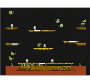 『ジャウスト』ゲーム画面