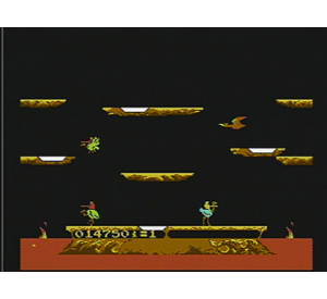 『ジャウスト』ゲーム画面