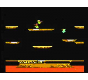 『ジャウスト』ゲーム画面