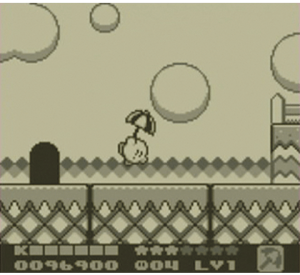 『星のカービィ2』ゲーム画面