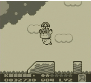 『星のカービィ2』ゲーム画面