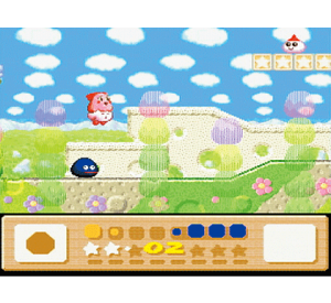 『星のカービィ3』ゲーム画面