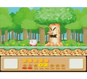 『星のカービィ3』ゲーム画面