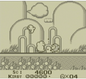 『星のカービィ』ゲーム画面