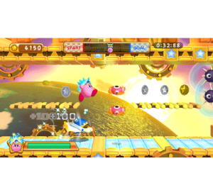 『星のカービィ 20周年スペシャルコレクションス』ゲーム画面