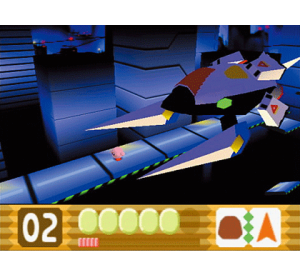 『星のカービィ64』ゲーム画面