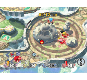 『カービィのエアライド』ゲーム画面