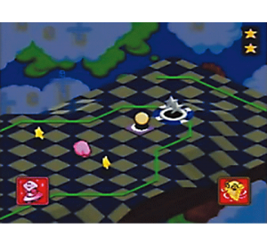 『カービィボウル』ゲーム画面