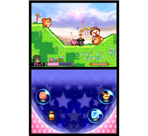 『星のカービィ　参上！ドロッチェ団』ゲーム画面