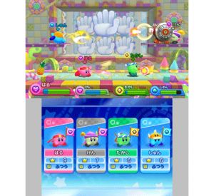 『カービィファイターズＺ』ゲーム画面