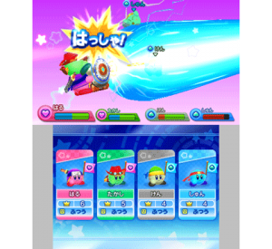 『カービィファイターズＺ』ゲーム画面
