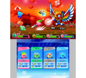 『カービィファイターズＺ』ゲーム画面