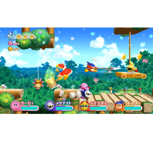 『星のカービィ Wii』ゲーム画面