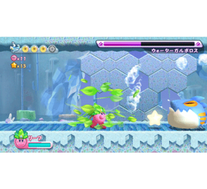 『星のカービィ Wii』ゲーム画面