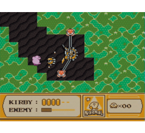 『星のカービィ　夢の泉の物語』ゲーム画面