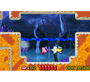 『星のカービィ 夢の泉デラックス』ゲーム画面