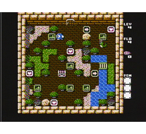 『アドベンチャーズ　オブ　ロロⅡ』ゲーム画面