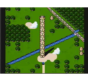 『アドベンチャーズ　オブ　ロロ』ゲーム画面