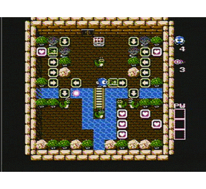 『アドベンチャーズ　オブ　ロロ』ゲーム画面