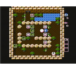 『アドベンチャーズ　オブ　ロロ』ゲーム画面