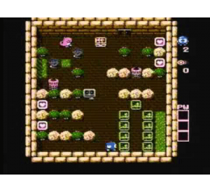 『アドベンチャーズ　オブ　ロロ』ゲーム画面