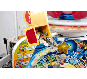 『星のカービィ メダルランドの魔法の塔』筐体（部分）