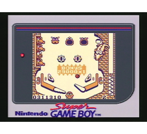 『ピンボール　66匹のワニ大行進』ゲーム画面