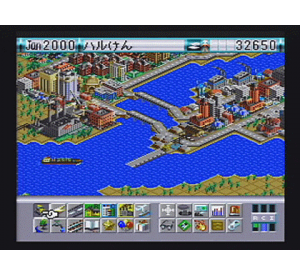 『シムシティ2000』ゲーム画面