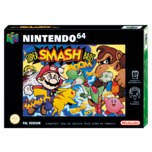 『ニンテンドウオールスター！大乱闘スマッシュブラザーズ』パッケージ