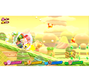 『星のカービィ　スターアライズ』ゲーム画面