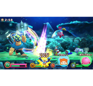 『スーパーカービィハンターズ』ゲーム画面