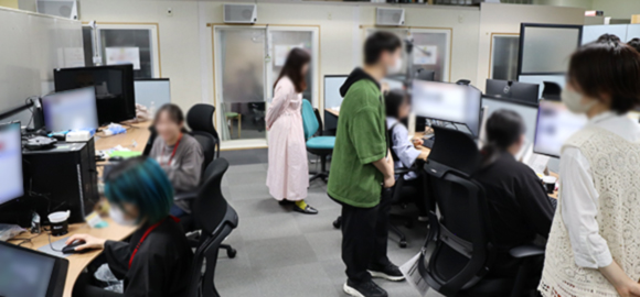 技術研修の様子