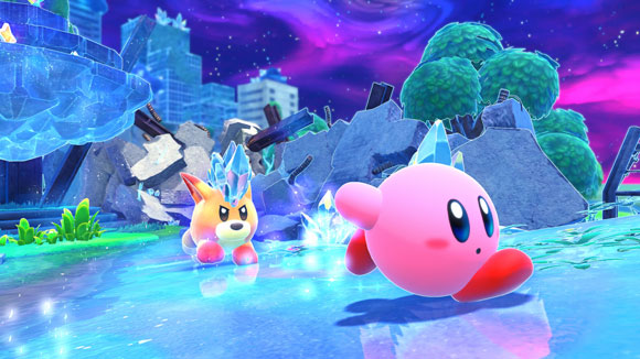 『星のカービィ ディスカバリー Nintendo Switch 2 Edition ＋ スターリーワールド』ゲーム画面