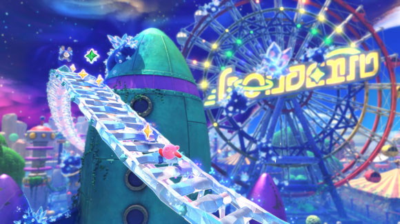 『星のカービィ ディスカバリー Nintendo Switch 2 Edition + スターリーワールド』ゲーム画面